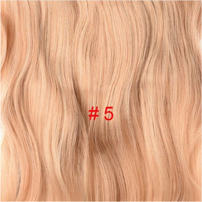

Long Wavy Clip in Synthetic Hair Extensions 24 inch 190G/PC 4 Clips Heat Resistant Fiber 17 Colors For Women