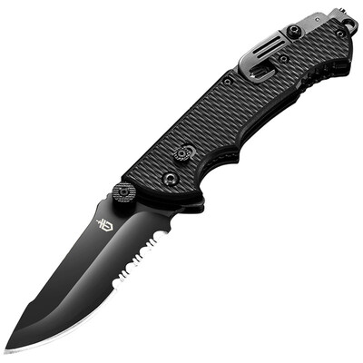 

Gobo GERBER outdoor equipment US imports tool half-tooth blade folding knife one hand open lock portable portable portable 22-41870