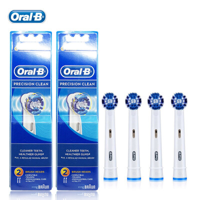 

Oral-b EB20-4 Подлинная Сменные Насадки-Щетки Точность Чистота Электрическая Зубная Щетка Глав