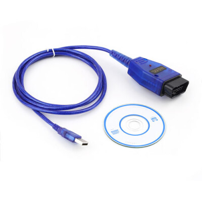 

VAGCOM USB KKL Cable For AUDI Volkswagen OBD2 OBDII Car Diagnostic Scanner