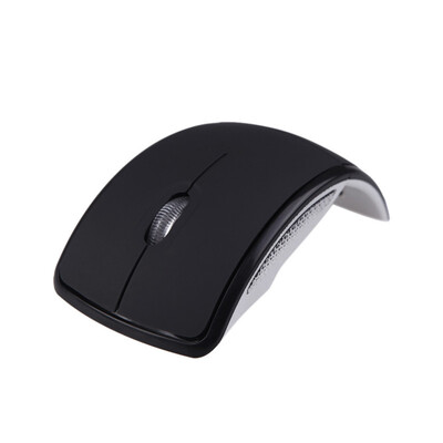 

Hongsund 2.4Ghz Wireless USB Optical Foldable Arc Mouse Snap-in Transceiver Portable Folding Mice Laptop Notebook PC Computer