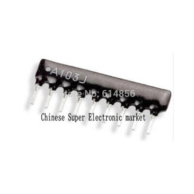 

20PCS 9Pin Resistor Network Array A09-102 1K A102 2.54MM Pin SIP-9