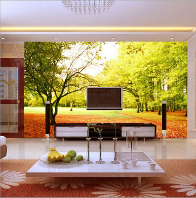 

Custom photo wallpaper Natural scenery wallpaper TV living room sofa bedroom wallpaper green trees large mural