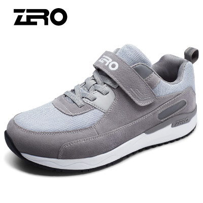 

Zero degree ZERO men&women sports outdoor middle-aged walking slip shock absorption casual old shoes Y73100 male models gray 41