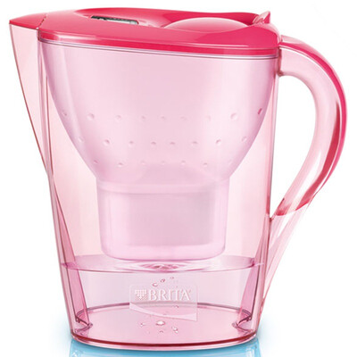 

Bridain (BRITA) Фильтрующий очиститель воды Очиститель воды для воды Очиститель воды Marella Jindian Series 2.4L (бегоний красный)