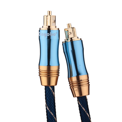 

Chongbo Cinyobo CYB-GX-LS Digital Digital Optical Audio Cable Amplifier DVD Player Home Theater Audio Cable Square Audio Cable Blue 2 Meter
