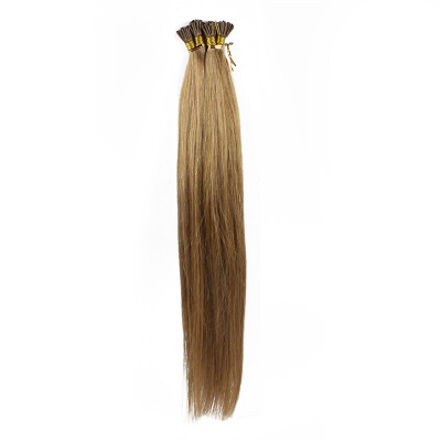 

1gs 100g Human Virgin Hair 14 Ash Blonde Pre-bonded Keratin Stick I-tip Hair Extensions