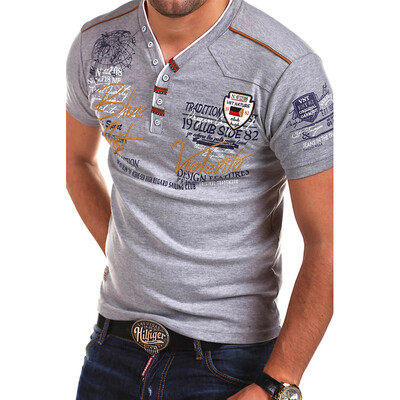 

Mens Fashion Personality Cultivating Short-sleeved Shirt