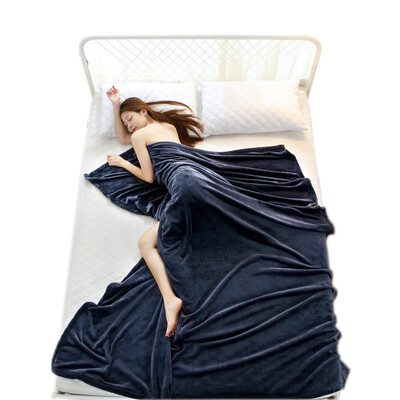 

Percy home textile：Solid Casual Polyester Blanket ; 320gsm