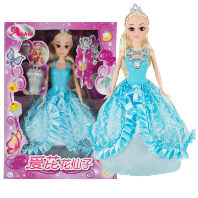 

Abbie Lens Eyes with 3D Curl Eyelashes Doll Toys Clothes Gown Outfits and Shoes for Girl's Birthday Party Christmas Gift