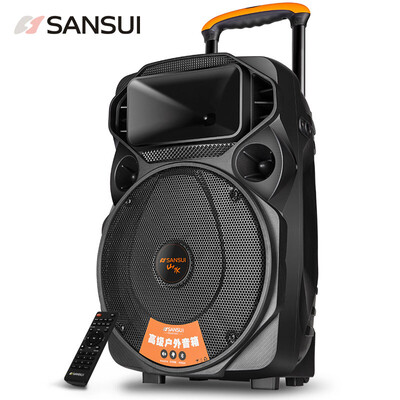 

Shanshui SANSUI SS6-12 Square Dance Speaker Outdoor Mobile Portable Rod Bluetooth Player Standard Edition