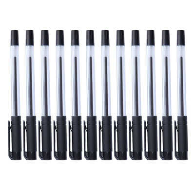 

Effective deli S52 05mm economical&practical office neutral pen black 30 tube