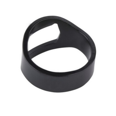 

New Convenient Stainless Steel Finger Ring Bottle Opener Beer Bar Tool Black