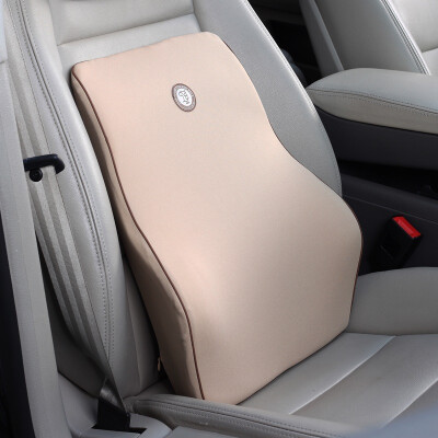 

Gigi GiGi car lumbar G-1110 space memory cotton pillow back cushion car office with waist pillow apricot