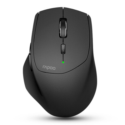 

Rapoo MT550 Bluetooth Multi-Mode Wireless Mouse 2.4G Wireless Mouse Bluetooth 3.0 Mouse Bluetooth 4.0 Mouse Office Mouse Bluetooth Mouse Black