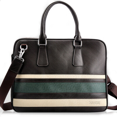 

2015 Real Handbag Designer Handbags High Quality Men Messenger Bag PU Leather New Style Briefcase Mens Crossbody Bags