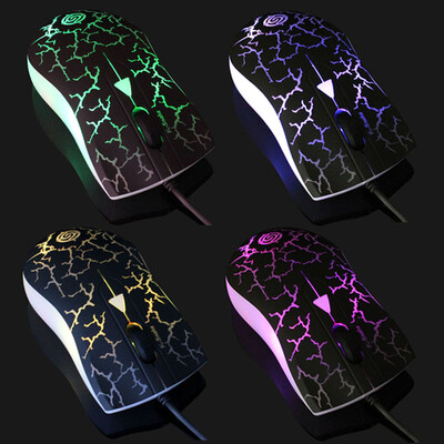 

SHENSEE® оптические красочный свет батареях 2000dpi USB игровая мышь мыши для портативных ПК