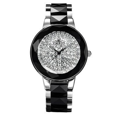 

Womens Watch Fashion Quartz Watch With A Steel Watchband