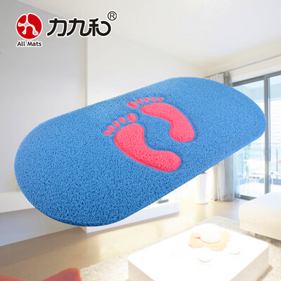 

All Mats bathroom mat absorbent bathroom mat bathroom foot mat fins pattern 40x75cm pink bottom