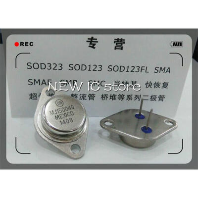 

Free Shipping 50pcs/lot MJ15004 MJ15004G TO-3