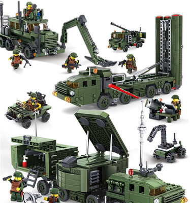 

KAZI Military City Building Blocks Игрушки для детей Детский подарок для мальчиков Армейские автомобили Самолеты Вертолетные фигуры Оружие-84037