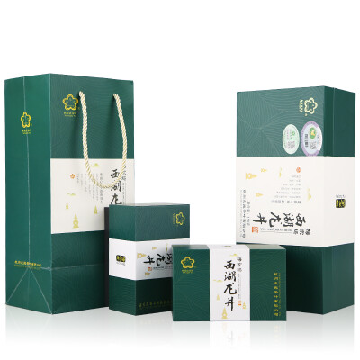 

2018 Новый чай Meilong Huming Premier West Lake Longjing Tea Green Tea 150g Подарочная коробка