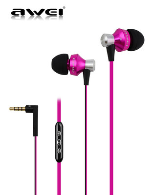 

S950vi 3.5mm Metal Stereo Noise-isolating Hi-fi In-ear Earphones Heavy Bass Music Headset Headphones with microphone