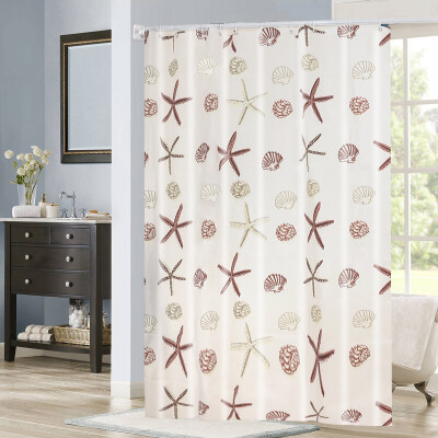 

Baicao bicoy waterproof shower curtain fashion moisture-proof shower curtain cloth 180180cm random