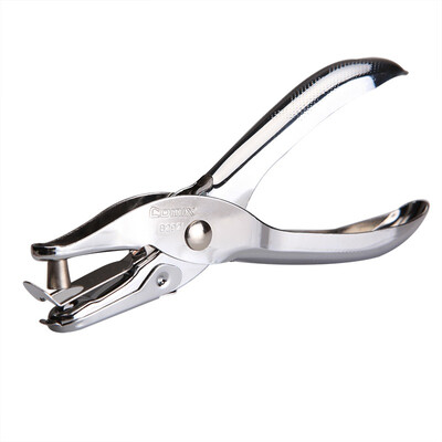 

COMIX hand-held all-metal single-hole punch punch φ6mm office stationery B2921