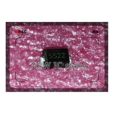 

Free shipping SS22 DO-214AC SMA DIODE SCHOTTKY 20V 2A SMD 2000pcslot Sold by bag