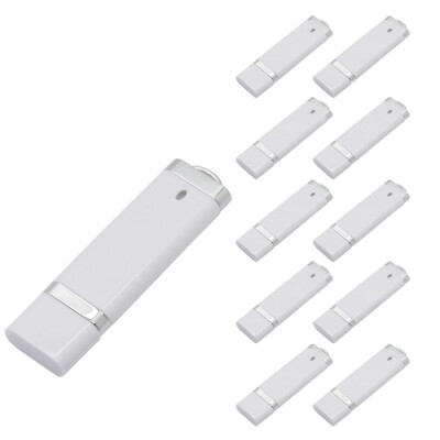 

Fillinlight 10PCS Pack White Rectangle Lighter Shape USB Flash Drive USB 20 Pen Drive Flash Drive