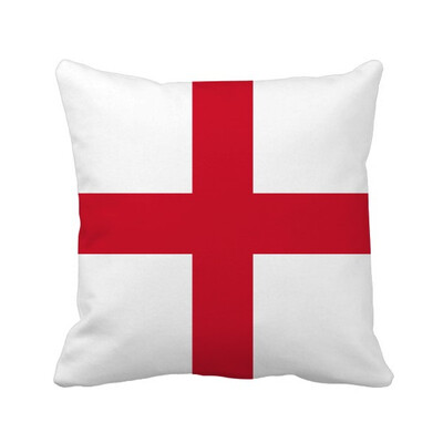 

England National Flag Europe Country Square Throw Pillow Insert Cushion Cover Home Sofa Decor Gift