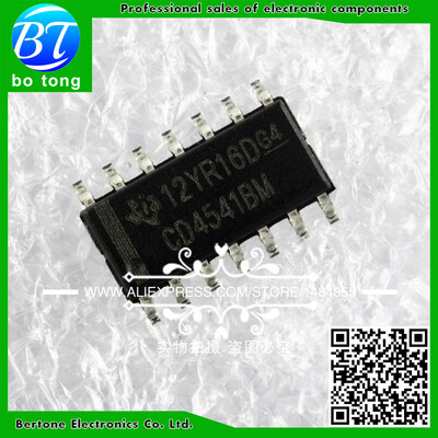 

20PCS CD4541BM CD4541B CD4541 IC OSC PROG TIMER 100KHZ 14SOIC SOP14 New and Original IC