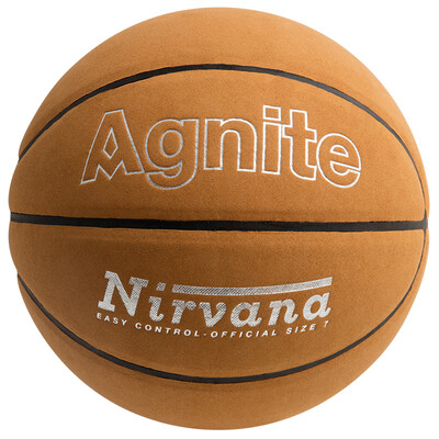 

Agnite (Agnite) F1111 № 7 Пот ПУ Баскетбол Дышащий Пинхол Влагопоглощающий цемент Скользящий износ Внутренний и наружный универсальный