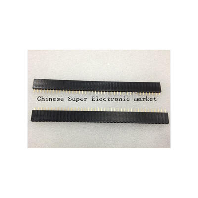 

240PCS 1x40 Pin 2.54mm Single Row Female Pin Header Connector