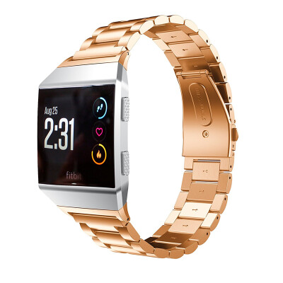 

Stainless Steel Strap, Stainless Steel Replacement Band for Fitbit Ionic Watch