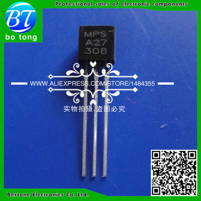

MPSA27 TO-92 NPN Transistors A27 1000pcs/bag