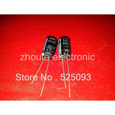 

20pcslot Electrolytic capacitor 250V 33UF 33UF 250V