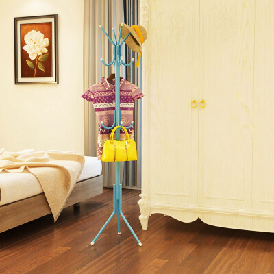

Melody coat rack floor bedroom hanger hanger 17545cm sky blue