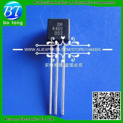 

Free Shipping 50PCS 2N4401 2N4403 4401 4403 Transistor TO-92 each 25PCS