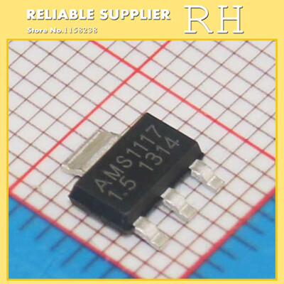 

100PCS/lot AMS1117-1.5 LM1117 1117 1.5V 1A Voltage Regulator SOT223