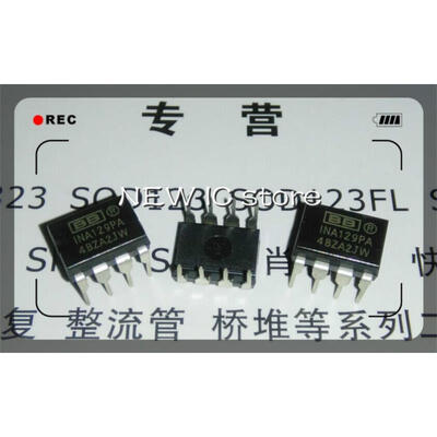

Free Shipping Electronic Parts INA129PA IC OPAMP INSTR 1.3MHZ SGL 8DIP 129 INA129 10pcs