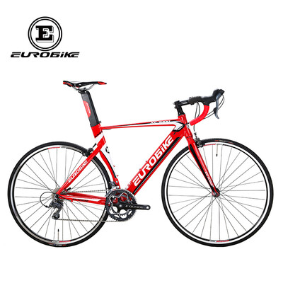 

EUROBIKE 54CM Road Bikes 54CM Aluminum Bicycle 16 Speed 700C Inches Wheel Road Bike