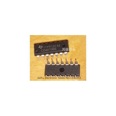 

500pcslot CD4070BE CD4070 TI 14-DIP IC Free Shipping