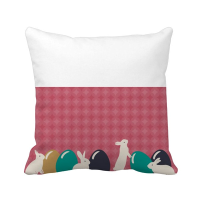 

Easter Religion Christianity Festival Culture Illustration Square Throw Pillow Insert Cushion Cover Home Sofa Decor Gift