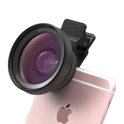 

ORICO MPC-A1 phone lens wide-angle macro two-in-one high-definition SLR external camera camera artifact Apple iphone Huawei Universal 0.6X wide-angle