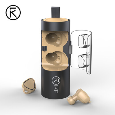 

IKF Fun True Wireless Bluetooth Headset Binaural Sports Running Mini Stealth In-ear Air Split Apple vivo Huawei millet OPPO Mobile Phone Universal White