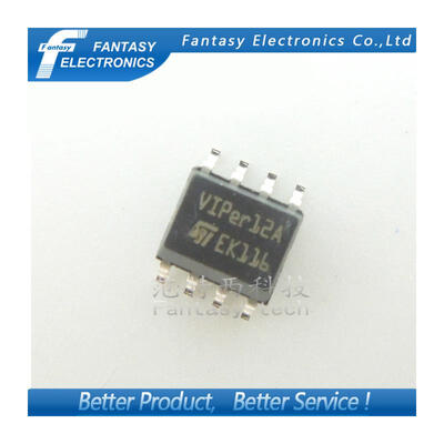 

5PCS VIPER12ASTR SOP8 VIPER12A SOP VIPER12 SMD new&original IC free shipping