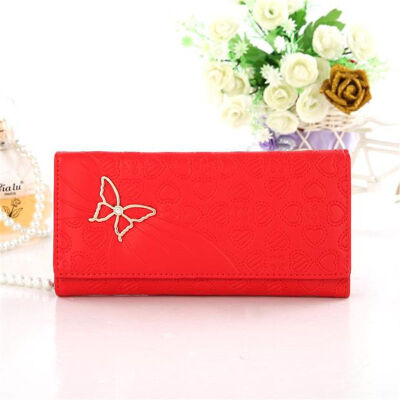 

Fashion Women Lady PU Leather Clutch Wallet Long Card Holder Purse Handbag