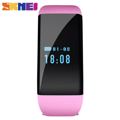 

SKMEI New Smart Wrist Band Touch Screen Waterproof Heart Rate Monitor Wristband Fitness Tracker Bracelet for IOS Android D21